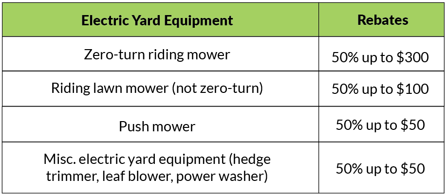 Electric Yard Equipment