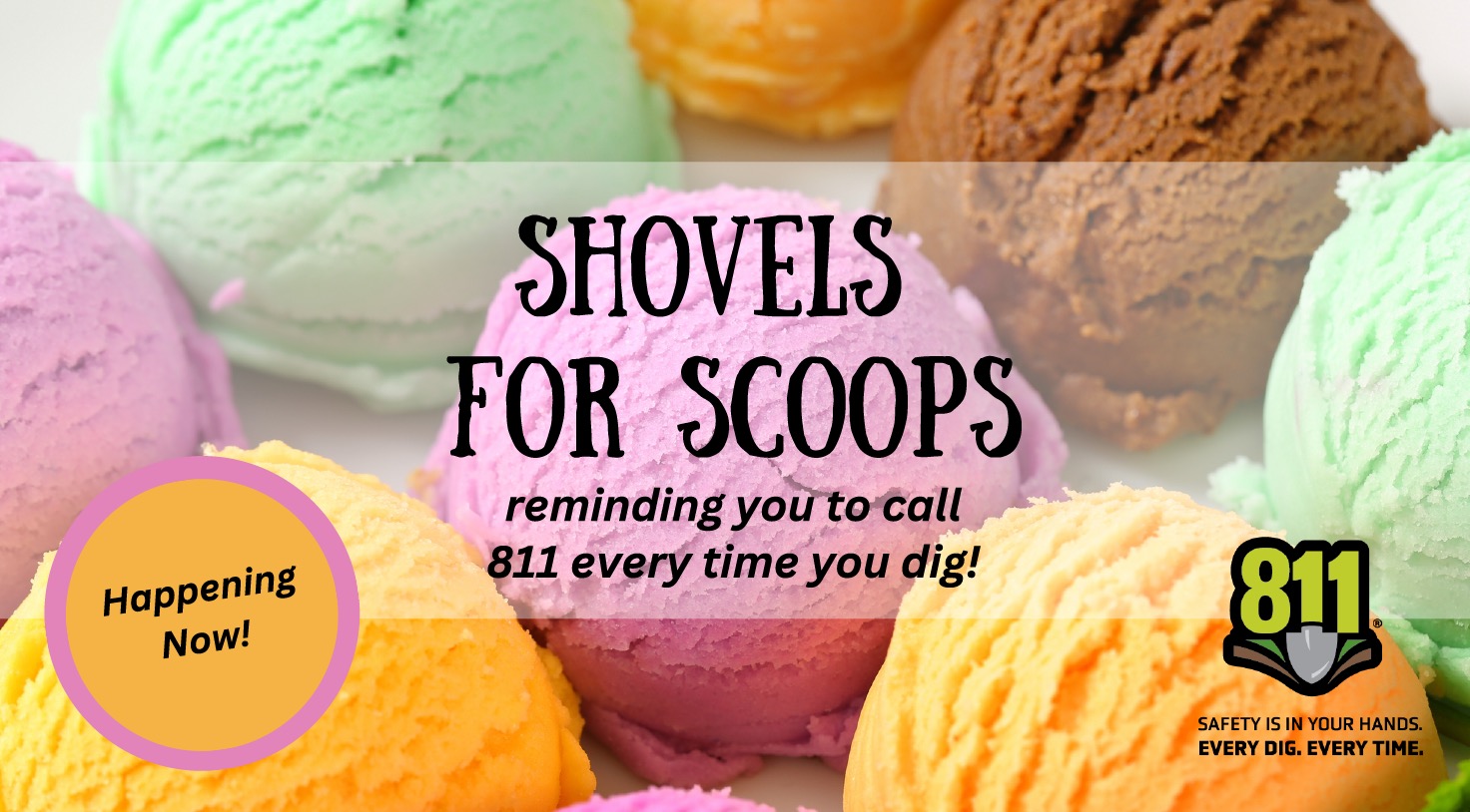 Shovels for Scoops is Happening Now